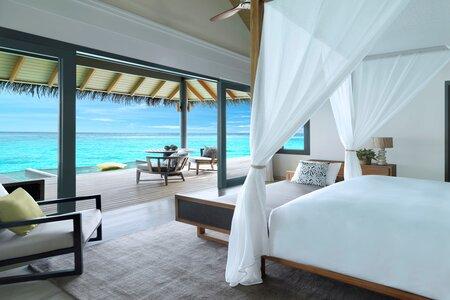 Overwater villa