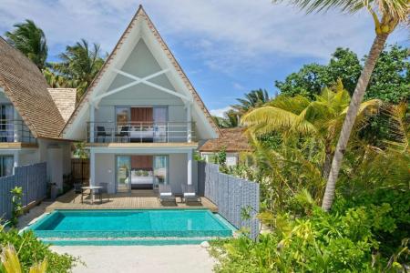 2BR Beach Villa With Pool