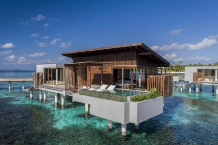 Overwater Sunset Pool Villa