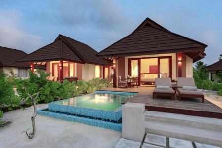 2BR Beach Villa WIth Pool